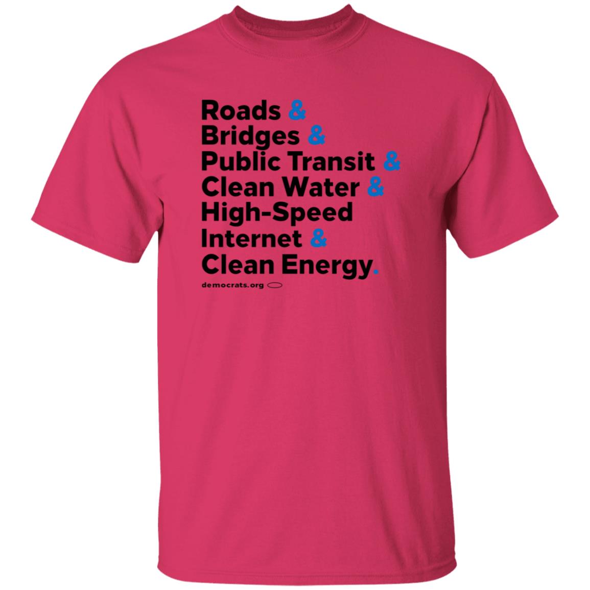 Democrats Store Big Deal Infrastructure Shirt Joe Biden - Teechipus