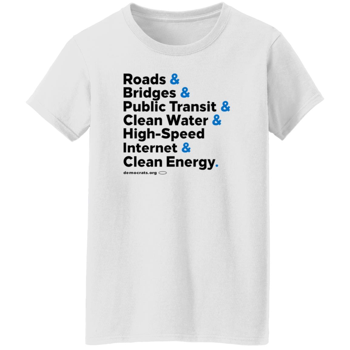 Democrats Store Big Deal Infrastructure Shirt Joe Biden - Teechipus