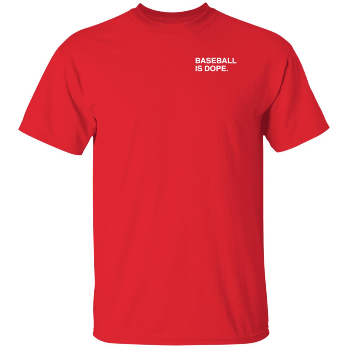 Obviousshirts Merch Baseball Is Dope Shirt Dubs - Teechipus