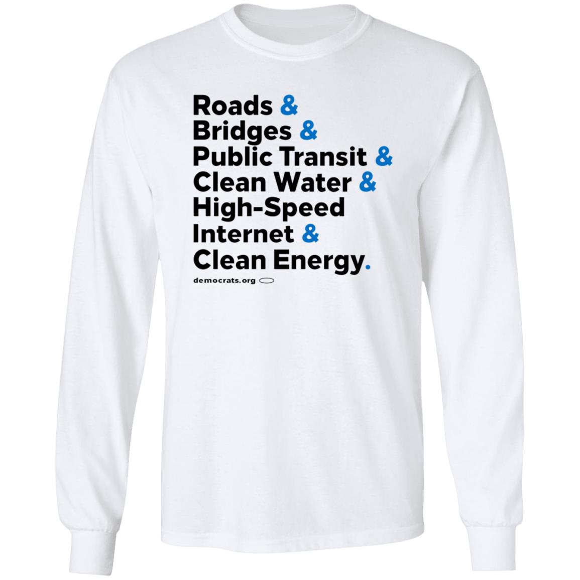 Democrats Store Big Deal Infrastructure Shirt Joe Biden - Teechipus