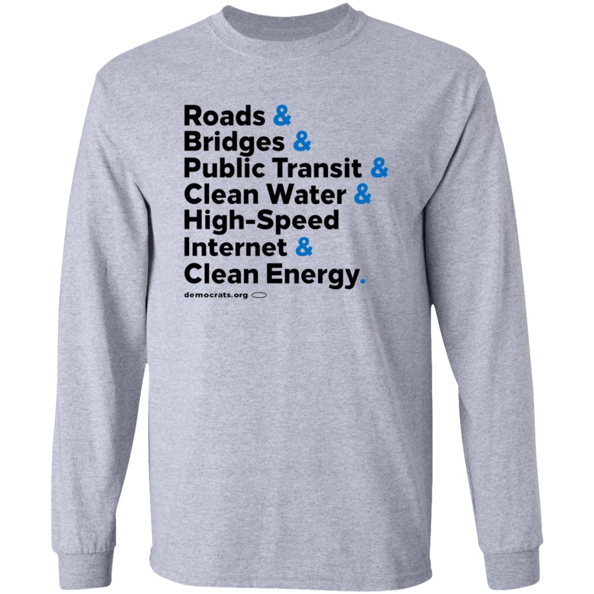 Democrats Store Big Deal Infrastructure Shirt Joe Biden - Teechipus