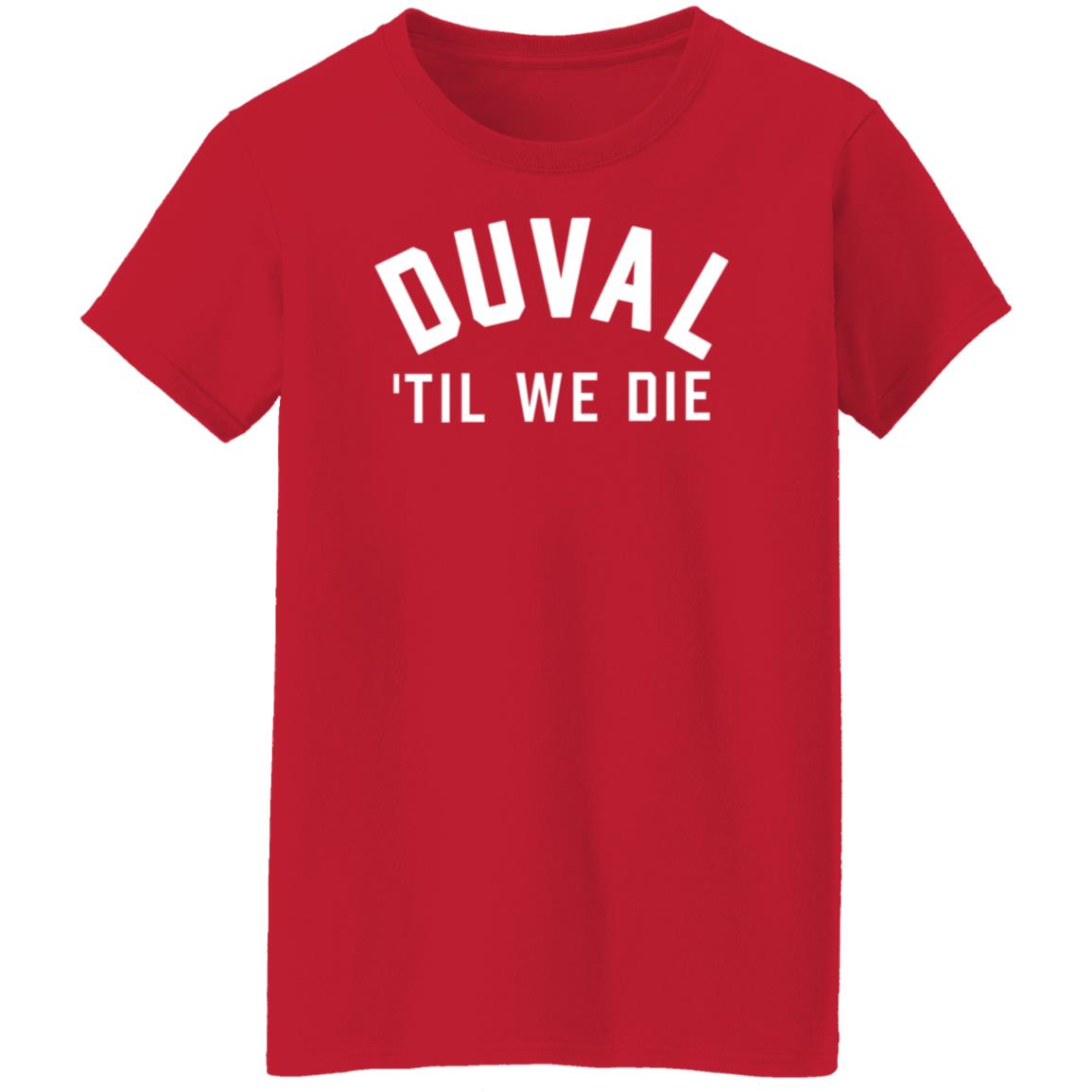 Duval 'Til We Die Hoodie Dtwd Store Duval 'Til We Die Hoodie - Teechipus