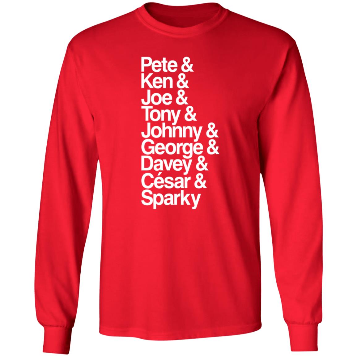 Cincyshirts Pete Ken Joe Tony Johnny George Shirt Hoodie Sweatshirt - Teechipus