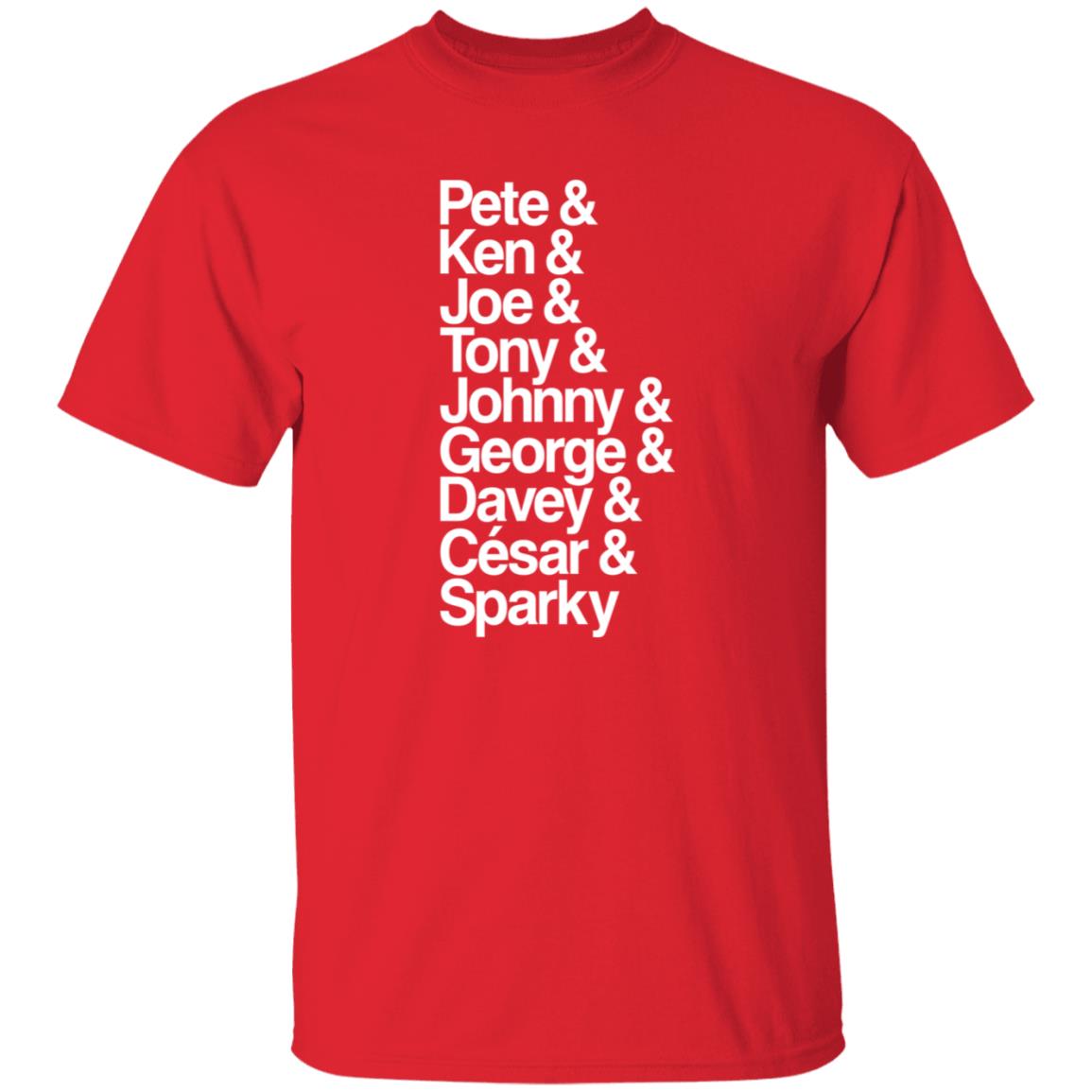 Cincyshirts Pete Ken Joe Tony Johnny George Shirt Hoodie Sweatshirt ...