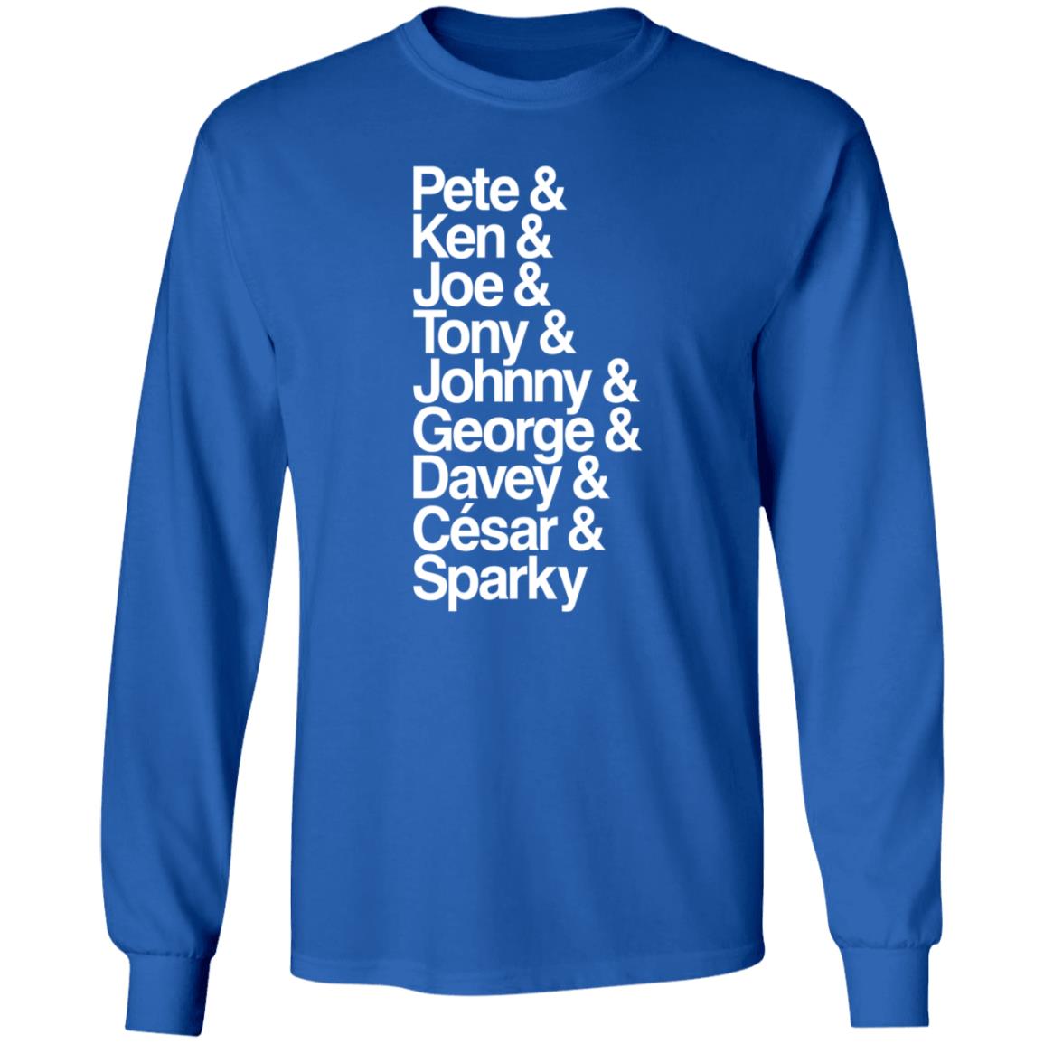 Cincyshirts Pete Ken Joe Tony Johnny George Shirt Hoodie Sweatshirt - Teechipus