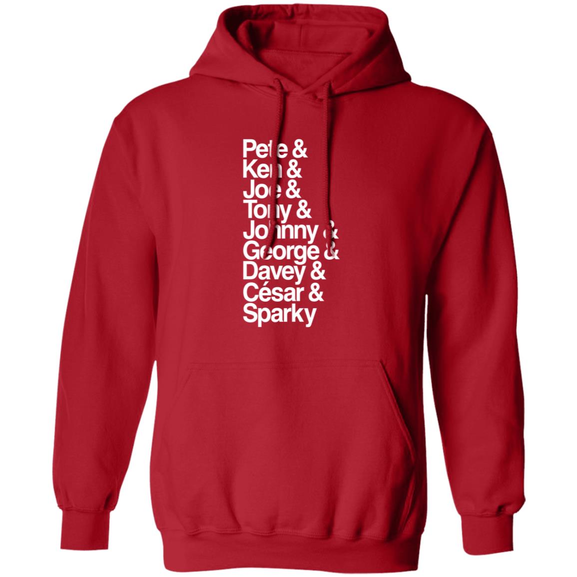 Cincyshirts Pete Ken Joe Tony Johnny George Shirt Hoodie Sweatshirt - Teechipus