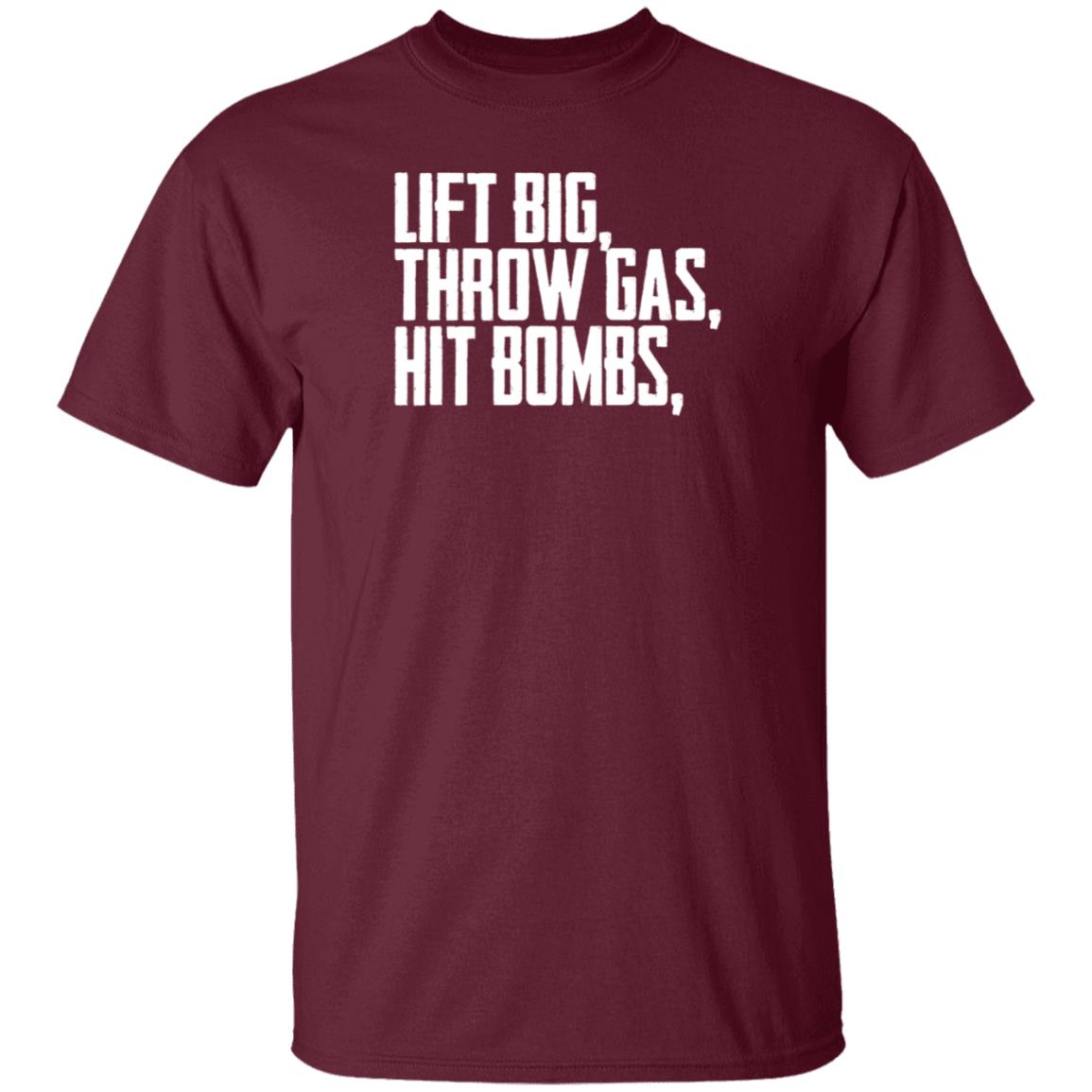 King Of Juco Lift Big Throw Gas Hit Bombs Shirt Hoodie Sweashirt - Teechipus