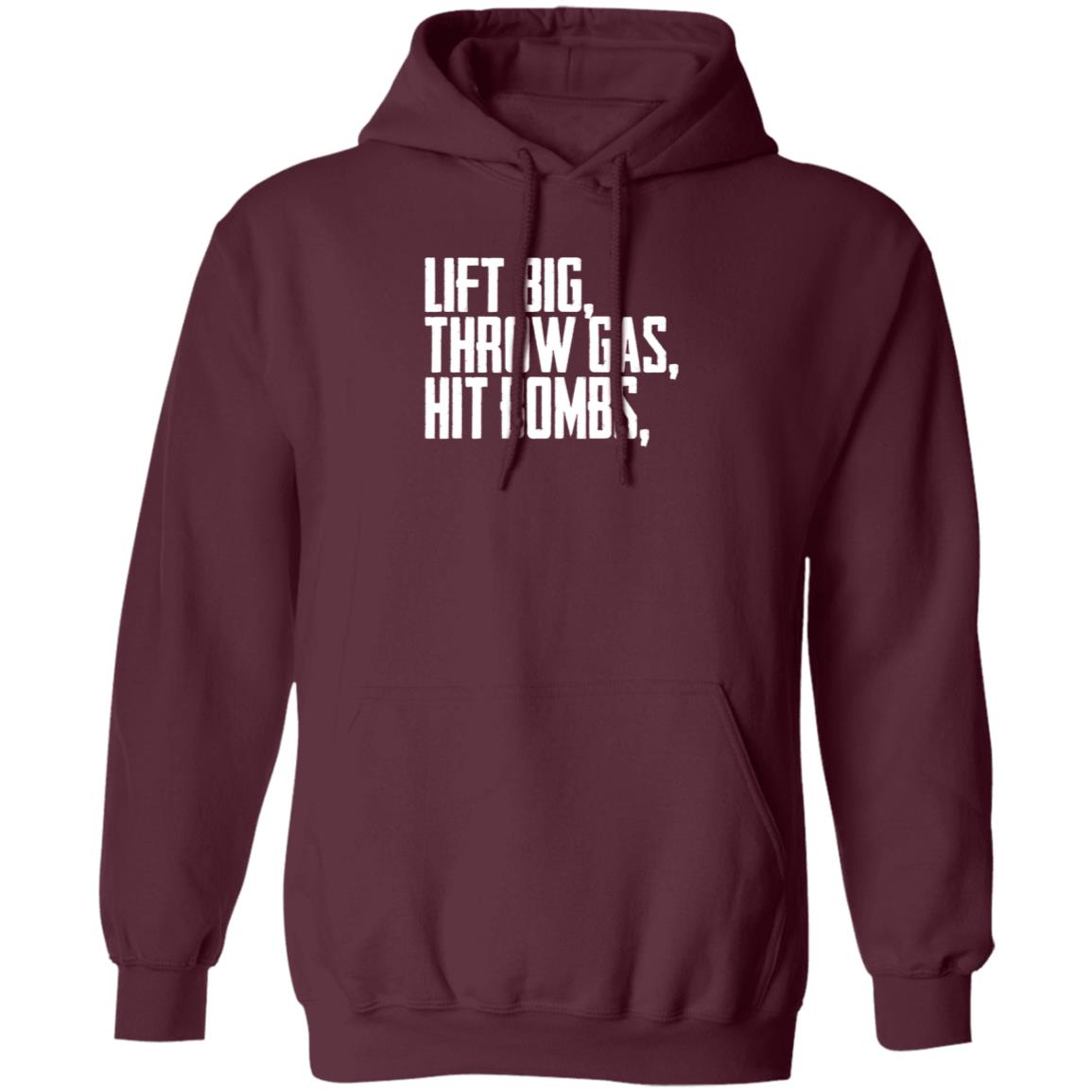 King Of Juco Lift Big Throw Gas Hit Bombs Shirt Hoodie Sweashirt - Teechipus