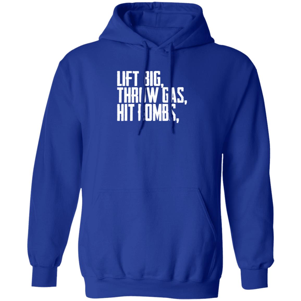 King Of Juco Lift Big Throw Gas Hit Bombs Shirt Hoodie Sweashirt - Teechipus