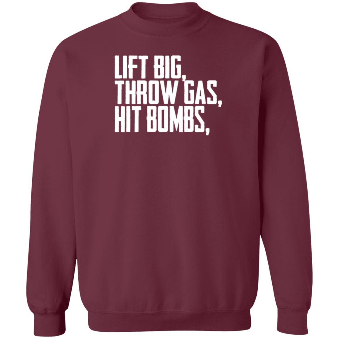 King Of Juco Lift Big Throw Gas Hit Bombs Shirt Hoodie Sweashirt - Teechipus