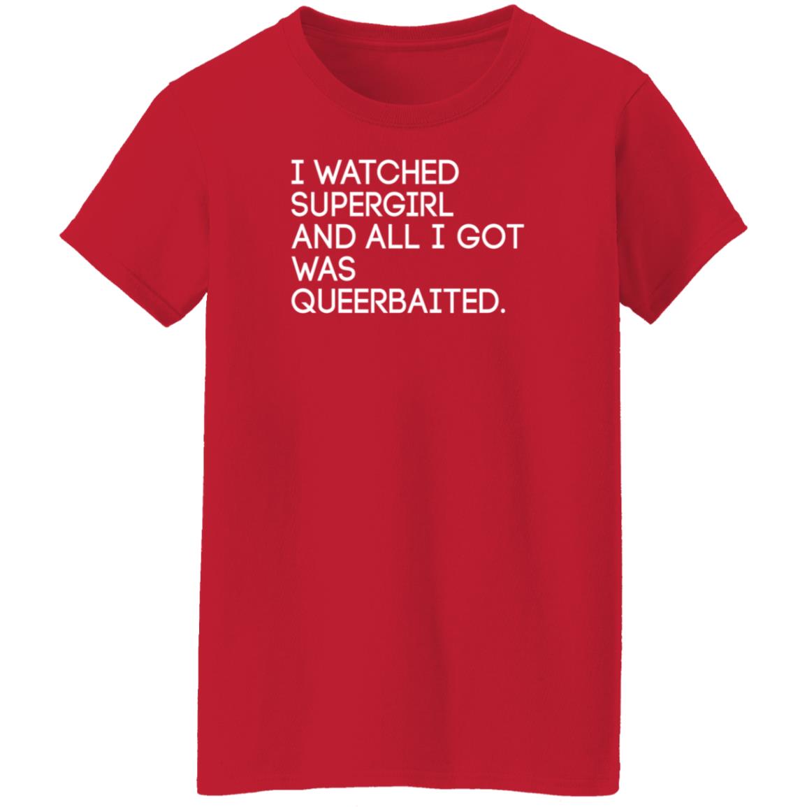 I Watched Supergirl And All I Got Was Queerbaited Shirt Hoodie Sweatshirt Mooosicaldreamz - Teechipus