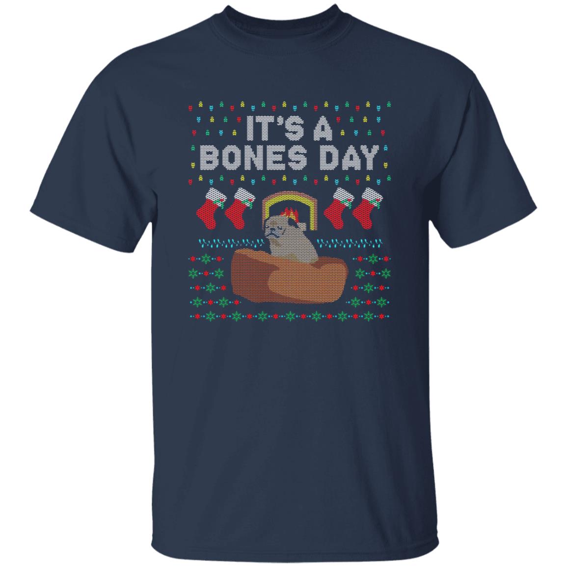 It's A Bones Day Holiday Sweatshirt The Noodle No Bones Boutique Merch - Teechipus