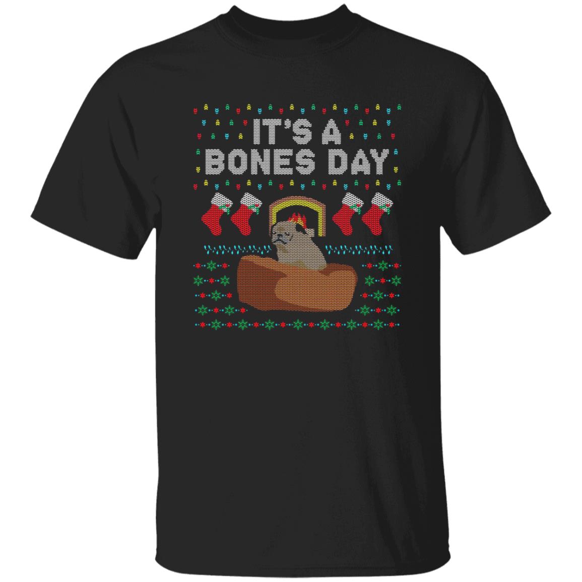 It's A Bones Day Holiday Sweatshirt The Noodle No Bones Boutique Merch - Teechipus