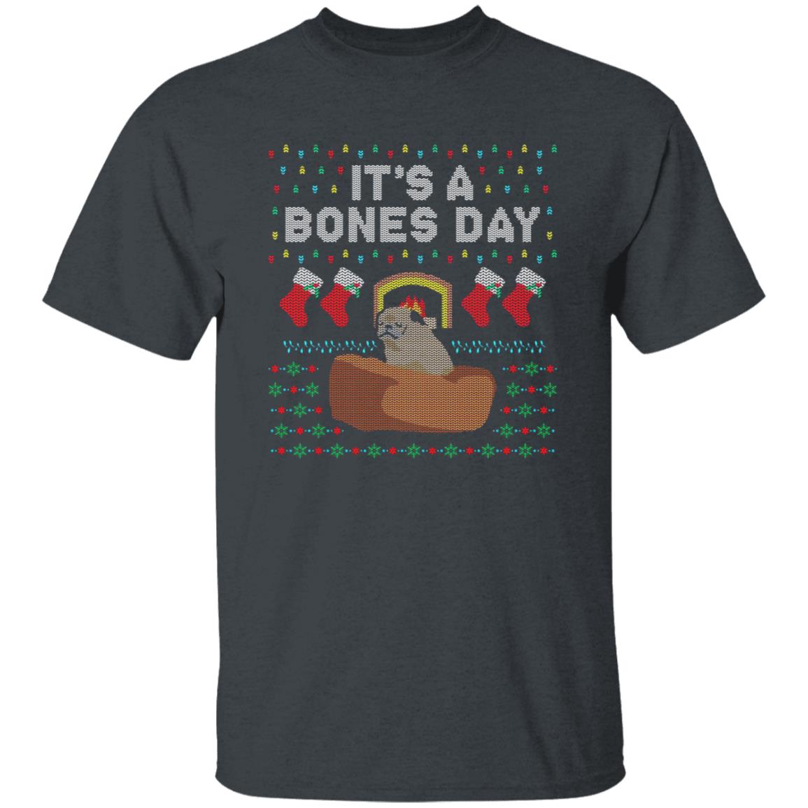 It's A Bones Day Holiday Sweatshirt The Noodle No Bones Boutique Merch - Teechipus