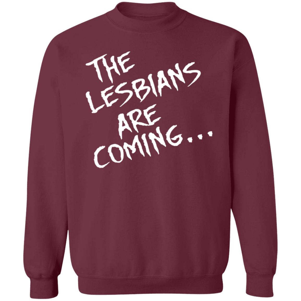 The Lesbians Are Coming Shirt Lea Delaria Store - Teechipus