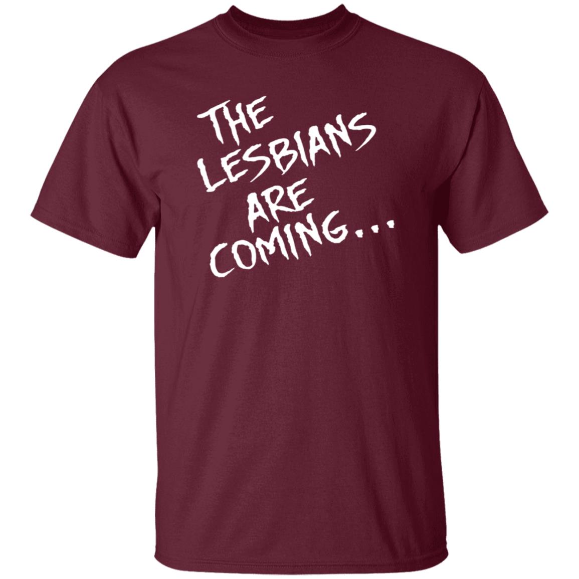 The Lesbians Are Coming Shirt Lea Delaria Store - Teechipus