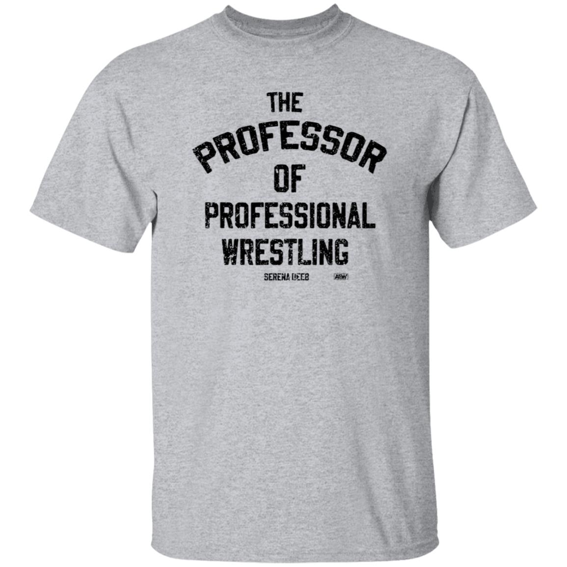 Serena Deeb The Professor Of Professional Wrestling Shirt Shop Aew - Teechipus