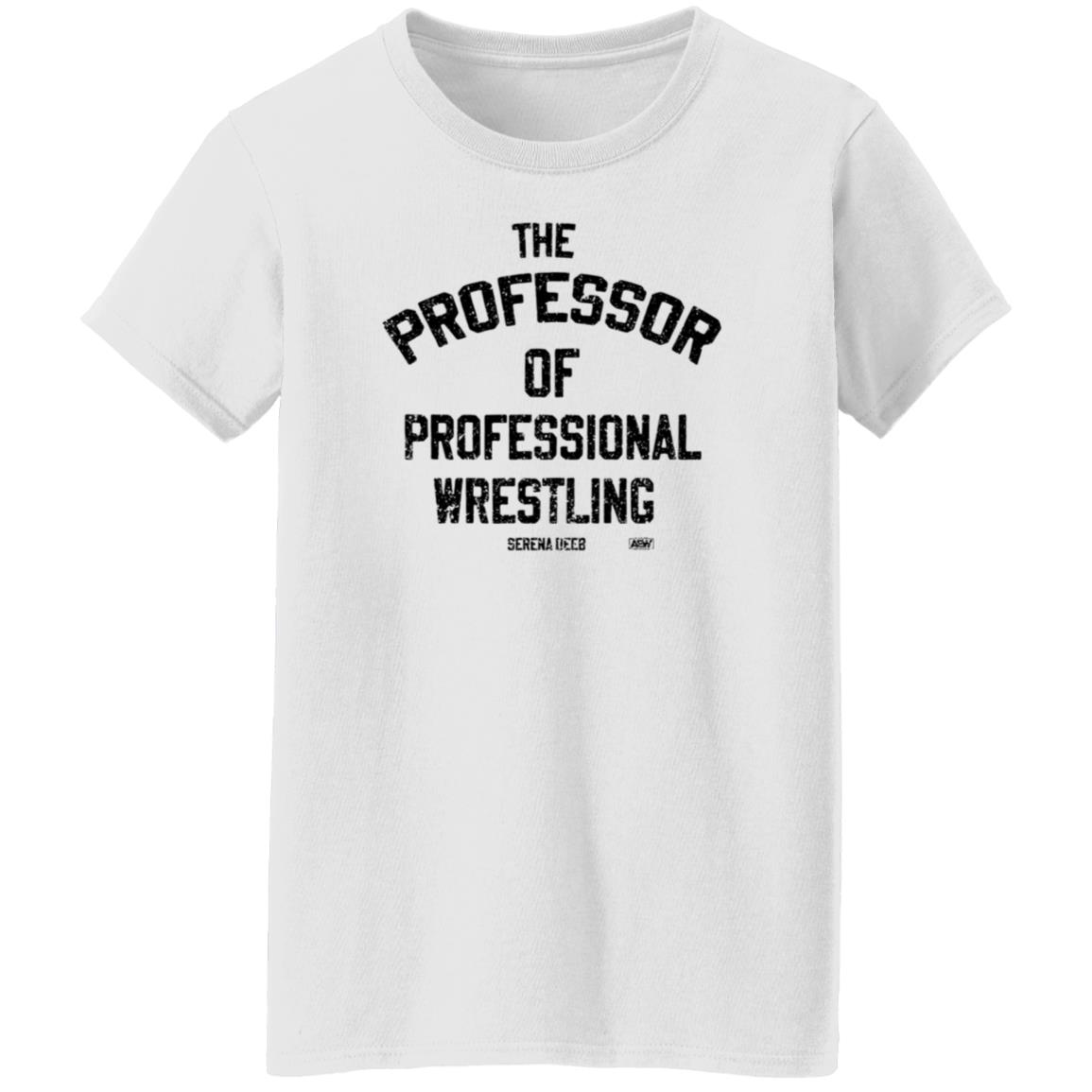 Serena Deeb The Professor Of Professional Wrestling Shirt Shop Aew - Teechipus