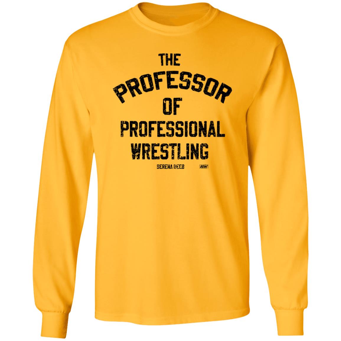 Serena Deeb The Professor Of Professional Wrestling Shirt Shop Aew - Teechipus