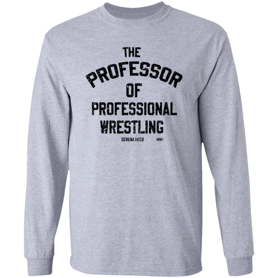 Serena Deeb The Professor Of Professional Wrestling Shirt Shop Aew - Teechipus