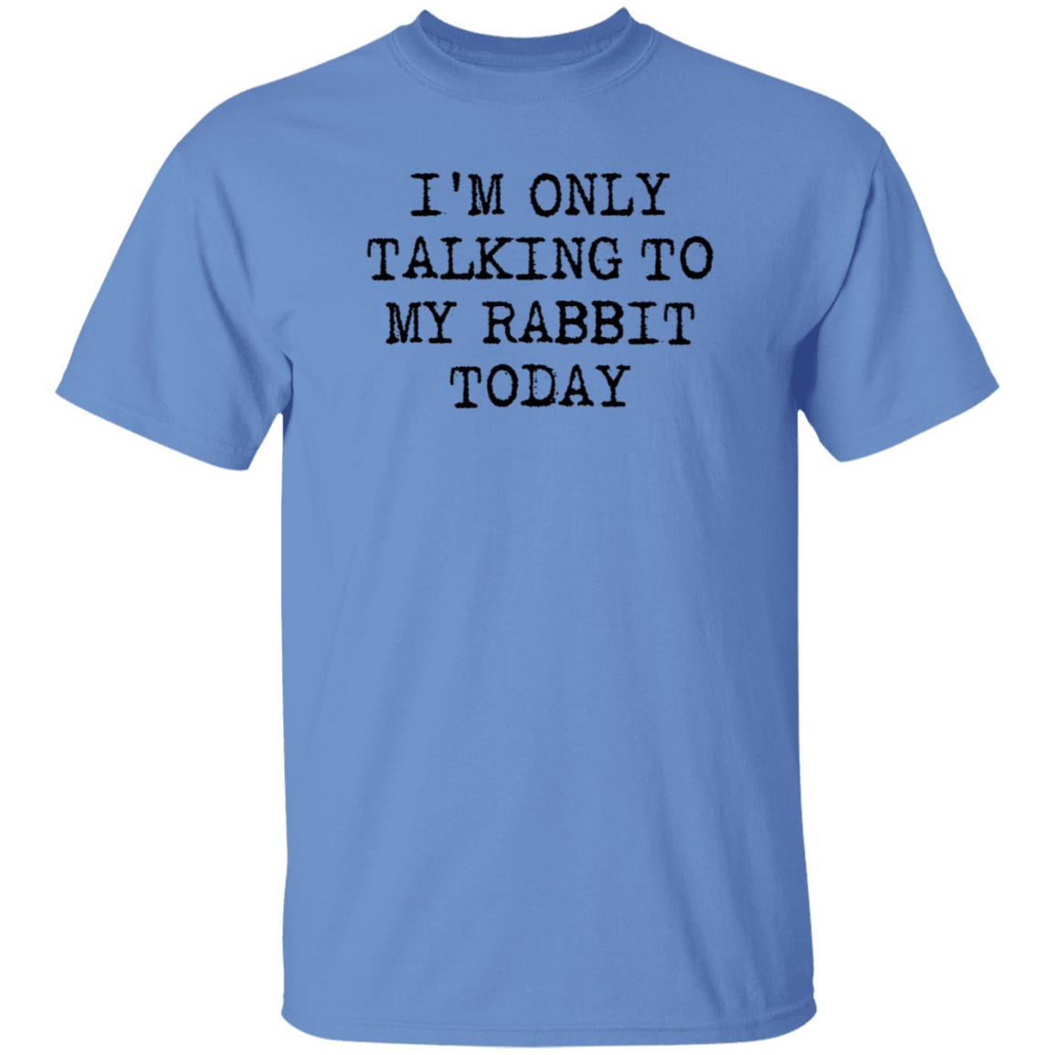 I'm Only Talking To My Rabbit Today Shirt Hoodie Sweatshirt - Teechipus