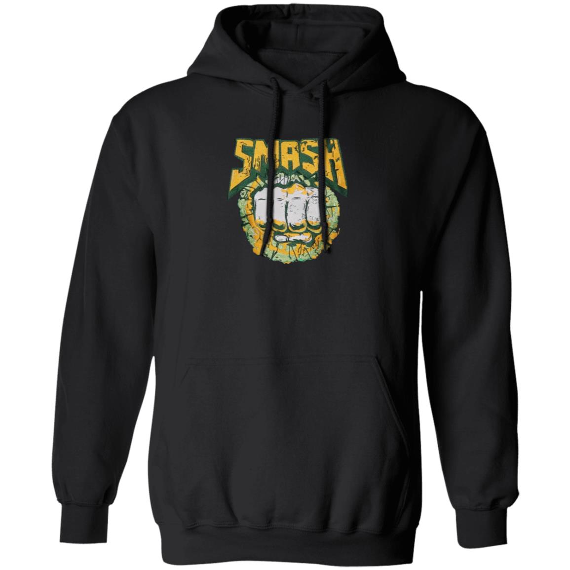 Smash Hoodie Officialadrianamos Store Smash Embroidered Hoodie - Teechipus