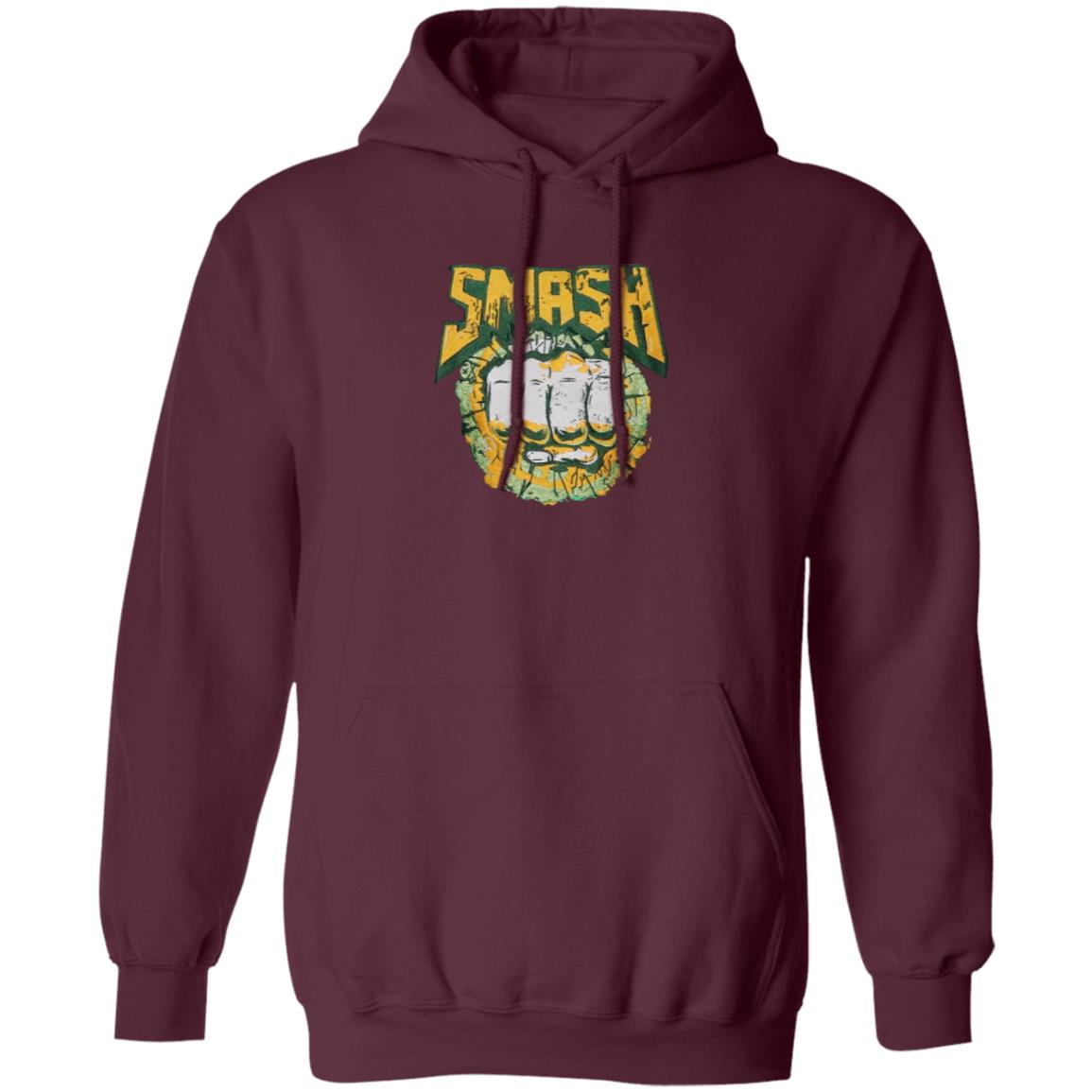 Smash Hoodie Officialadrianamos Store Smash Embroidered Hoodie - Teechipus