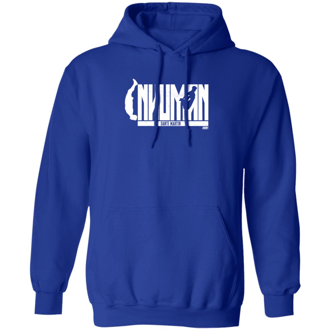 Shop Aew Dante Martin Inhuman Shirt Hoodie Sweatshirt Aewfullgear - Teechipus