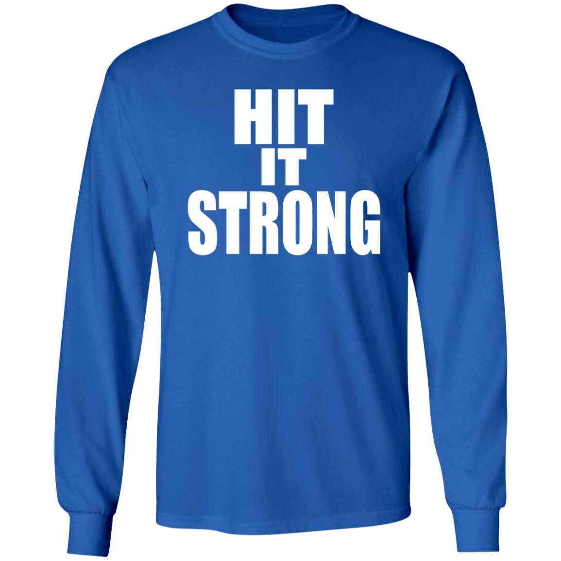 Hulk Hogan Hollywood Rock Hit It Strong Shirt Hoodie Sweatshirt Public Enemies Podcast - Teechipus