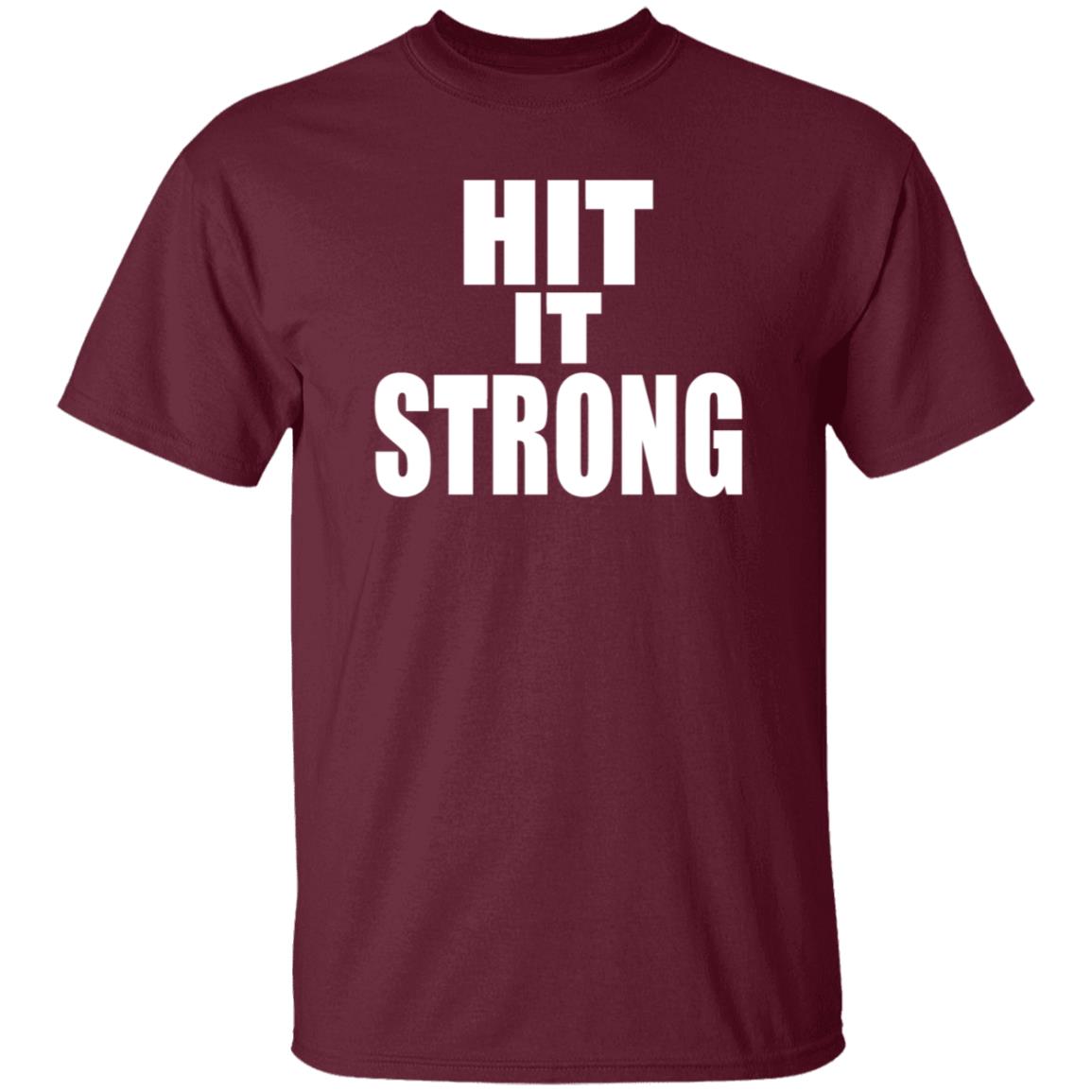 Hulk Hogan Hollywood Rock Hit It Strong Shirt Hoodie Sweatshirt Public Enemies Podcast - Teechipus