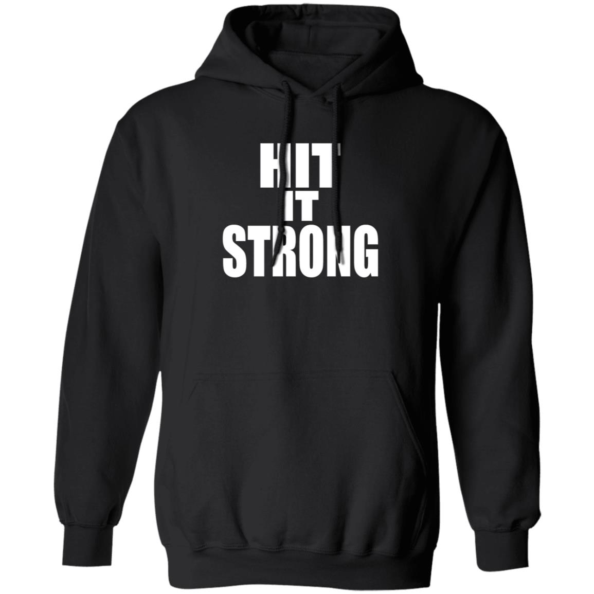 Hulk Hogan Hollywood Rock Hit It Strong Shirt Hoodie Sweatshirt Public Enemies Podcast - Teechipus