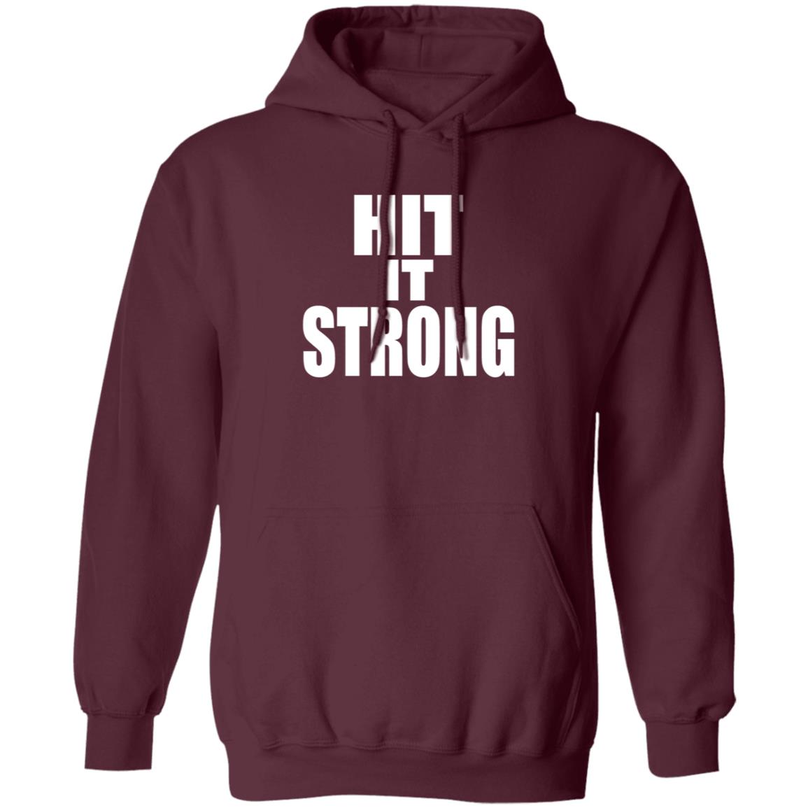 Hulk Hogan Hollywood Rock Hit It Strong Shirt Hoodie Sweatshirt Public Enemies Podcast - Teechipus