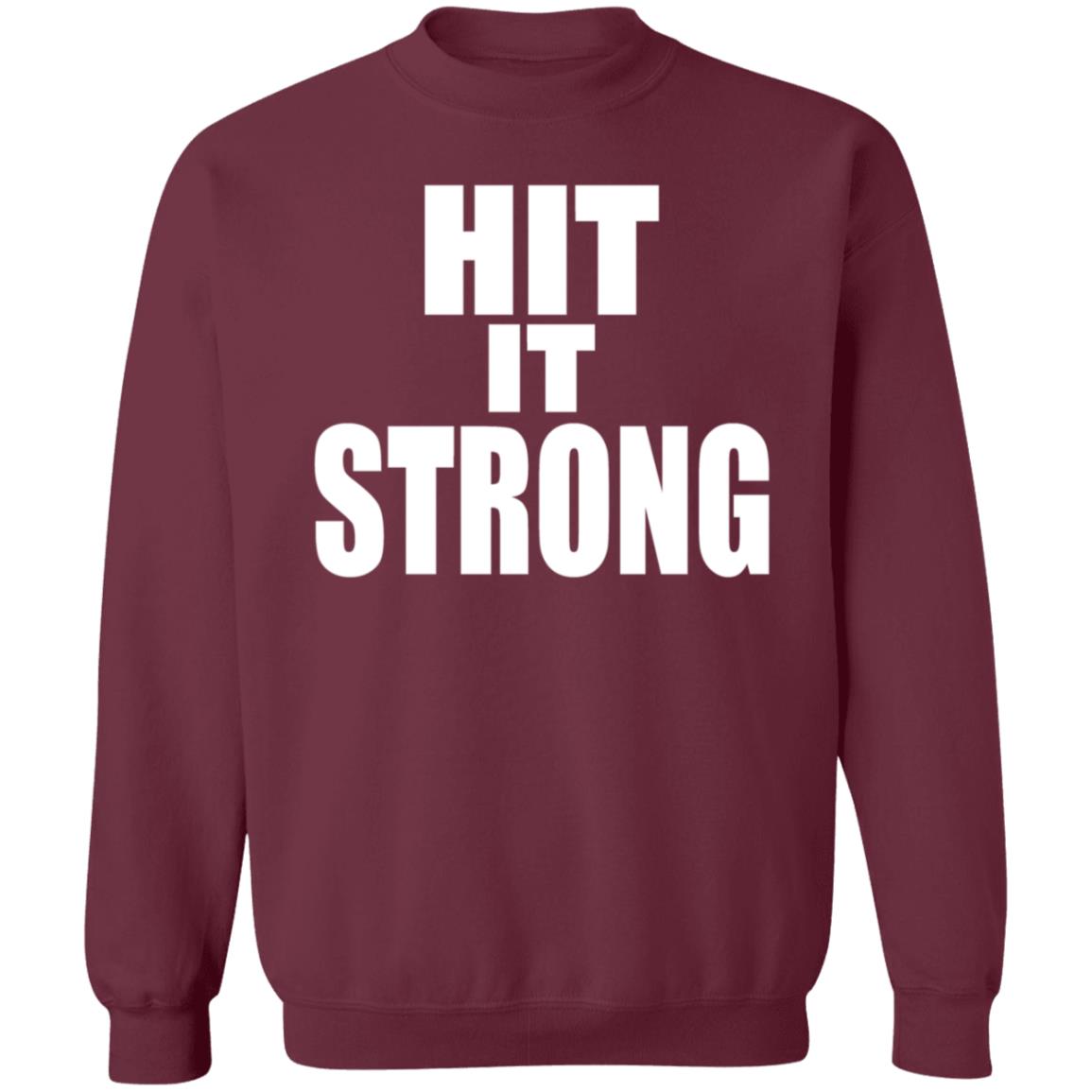 Hulk Hogan Hollywood Rock Hit It Strong Shirt Hoodie Sweatshirt Public Enemies Podcast - Teechipus