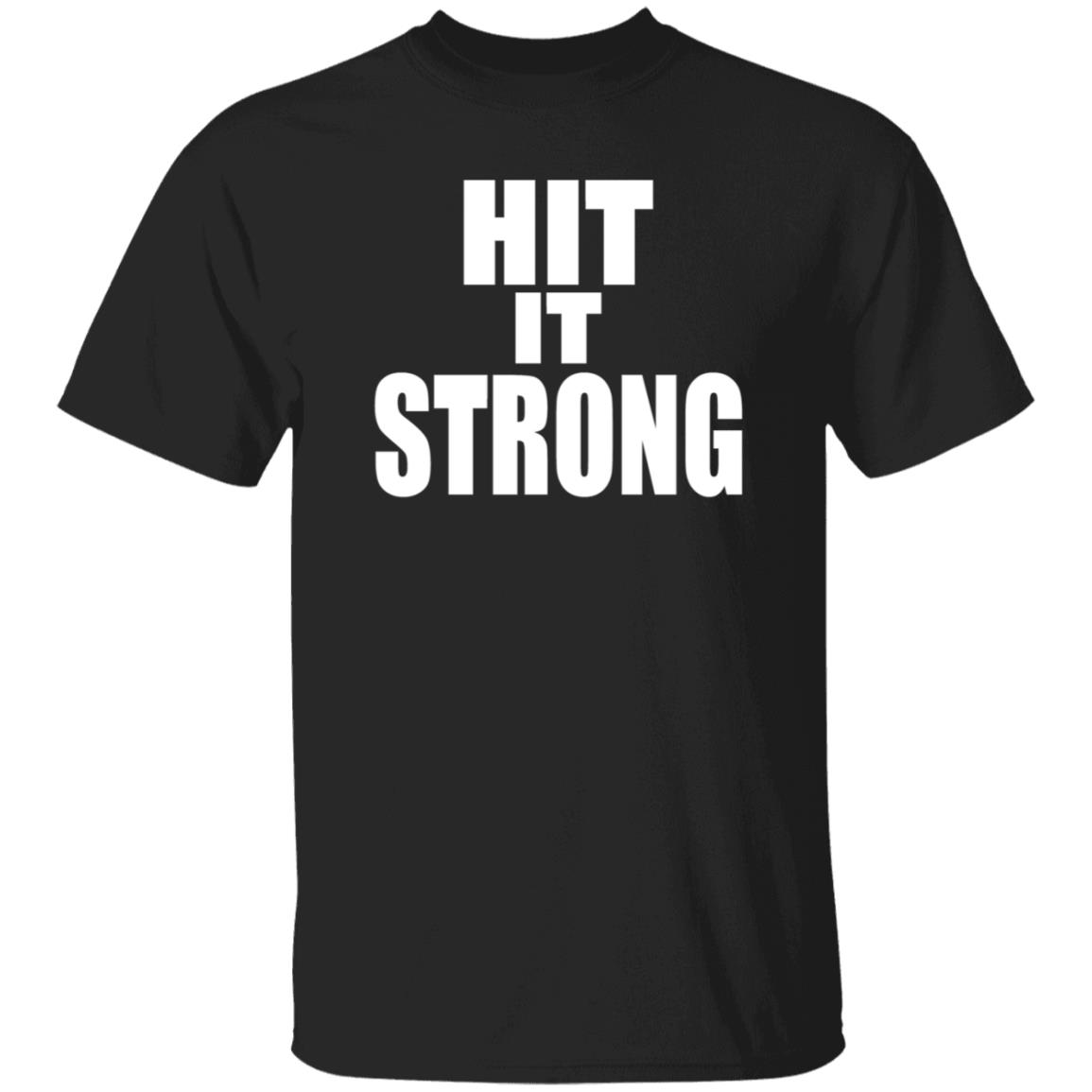 Hulk Hogan Hollywood Rock Hit It Strong Shirt Hoodie Sweatshirt Public Enemies Podcast - Teechipus