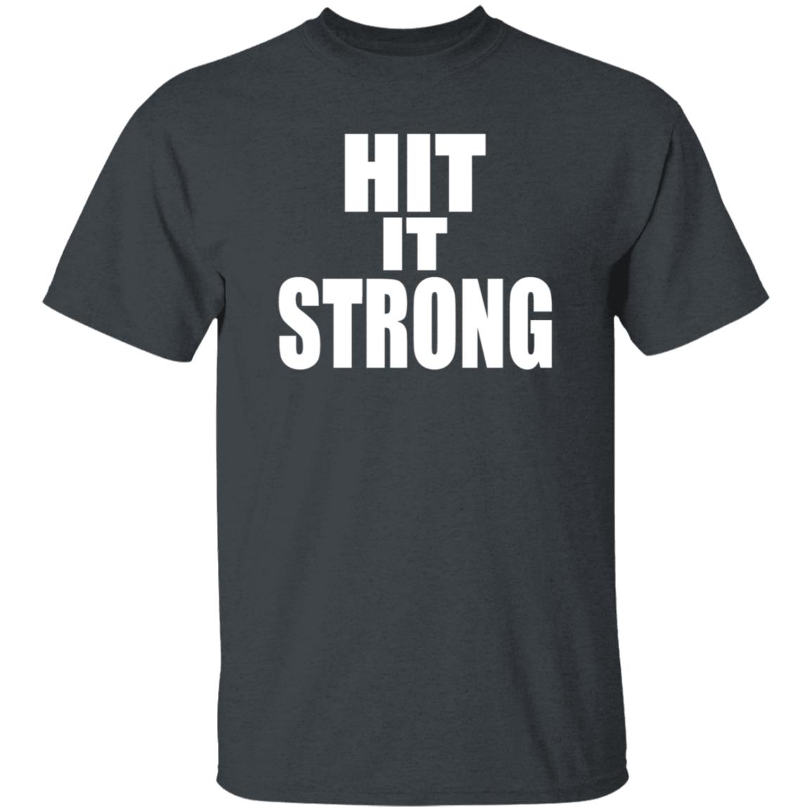 Hulk Hogan Hollywood Rock Hit It Strong Shirt Hoodie Sweatshirt Public Enemies Podcast - Teechipus