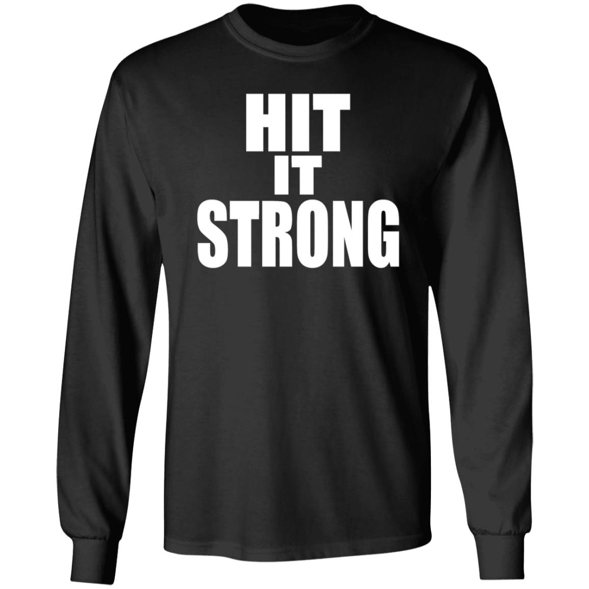 Hulk Hogan Hollywood Rock Hit It Strong Shirt Hoodie Sweatshirt Public Enemies Podcast - Teechipus