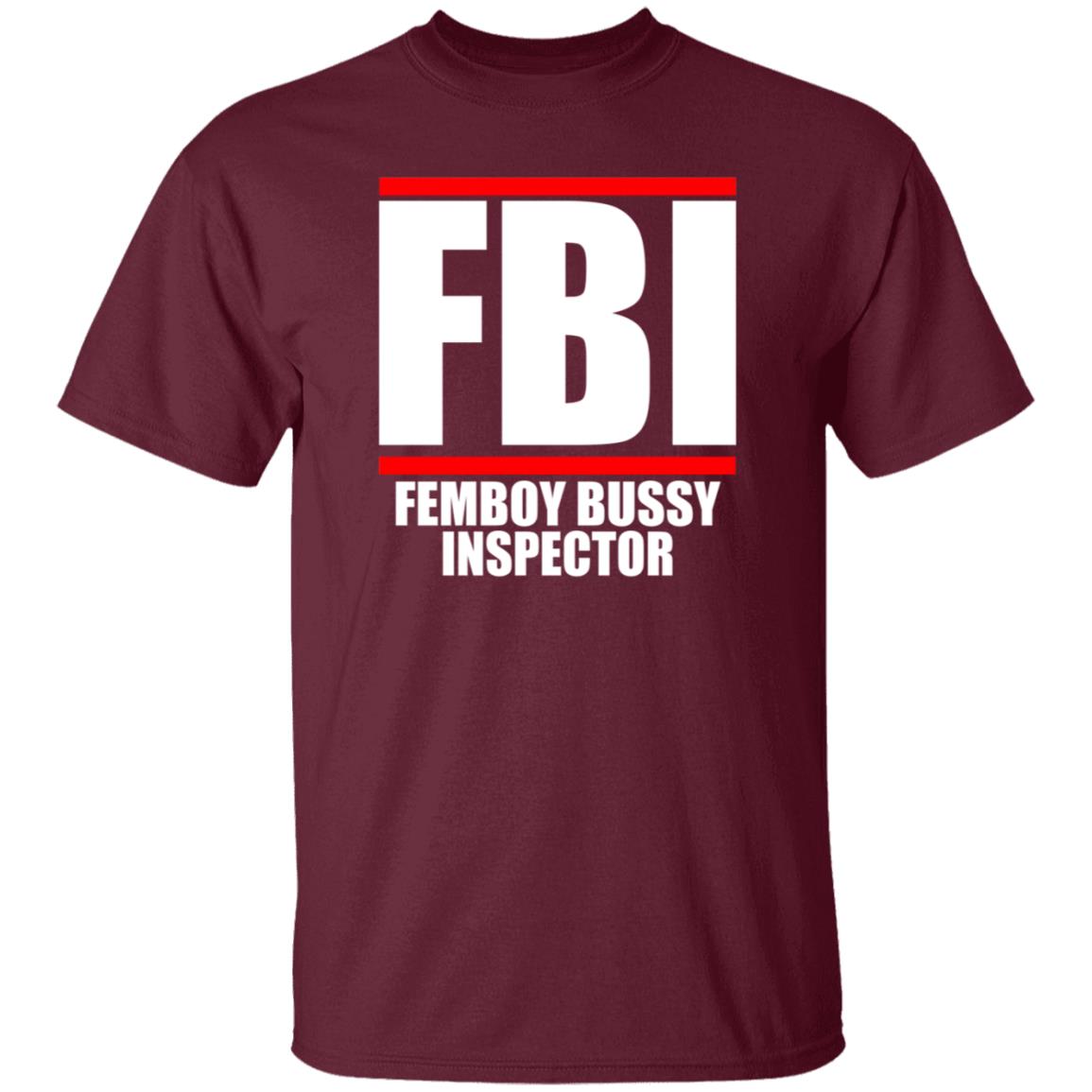 Fbi Femboy Bussy Inspector Shirt Pericles Perry Abbasi Femboy Bussy Inspector Shirt - Teechipus