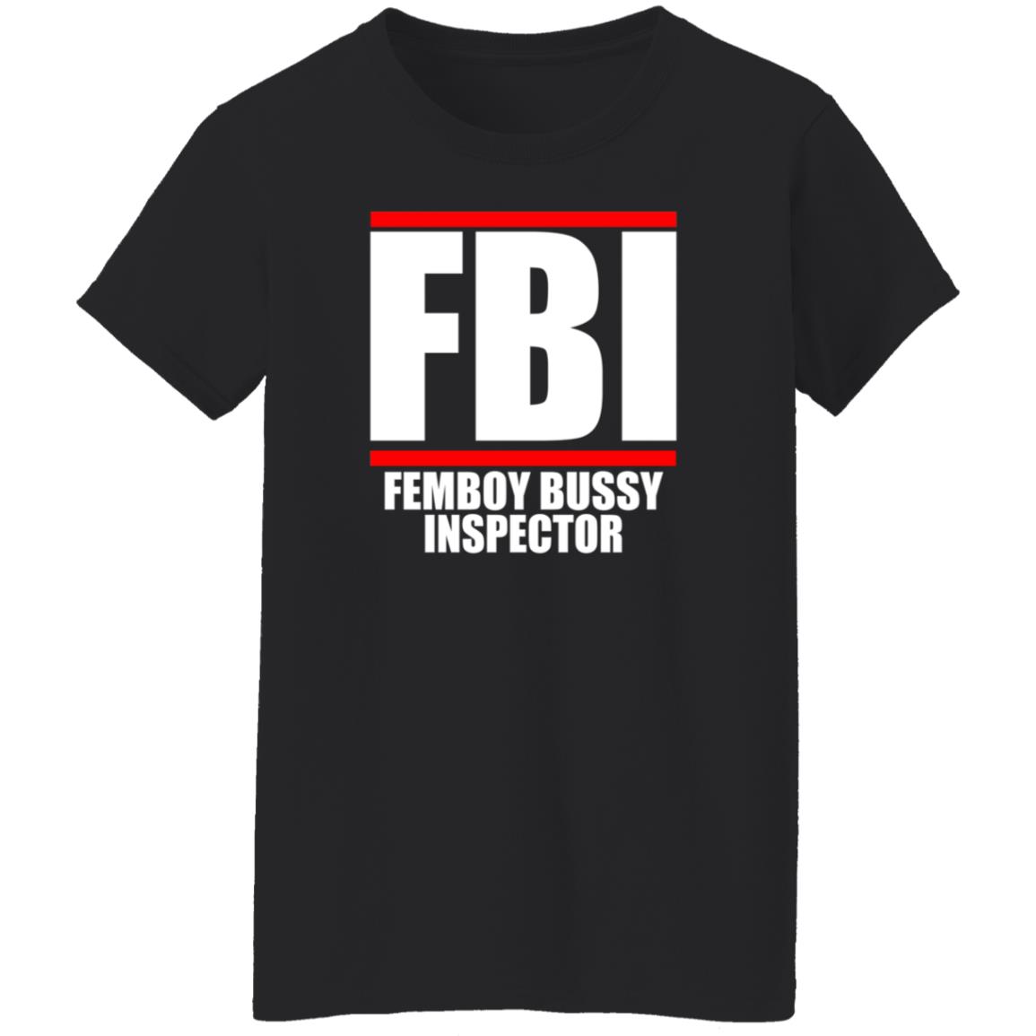 Fbi Femboy Bussy Inspector Shirt Pericles Perry Abbasi Femboy Bussy Inspector Shirt - Teechipus