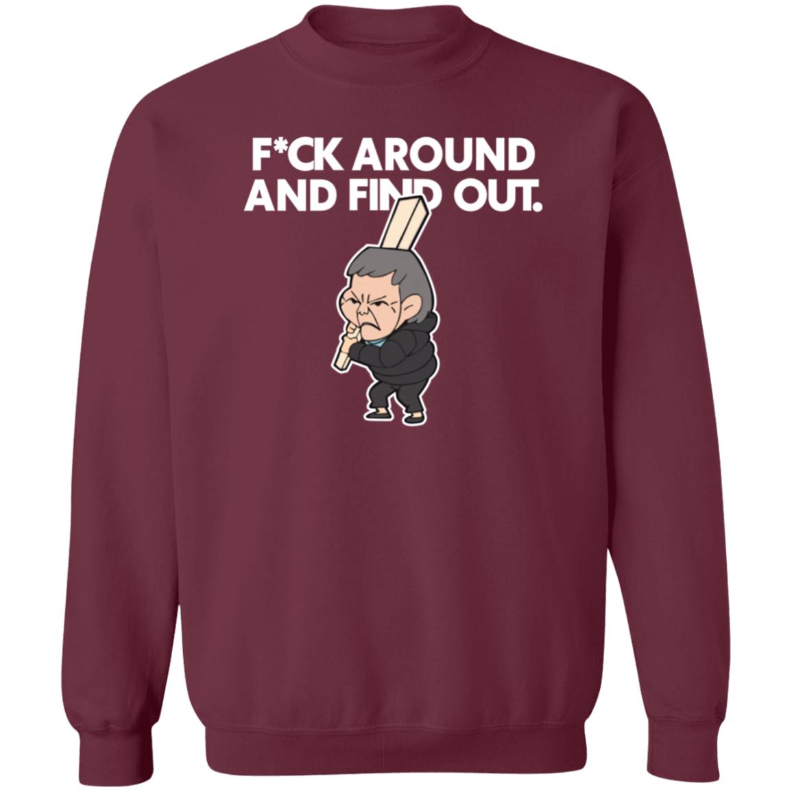 Fuck Around And Find Out Shirt Jdschang Merch - Teechipus
