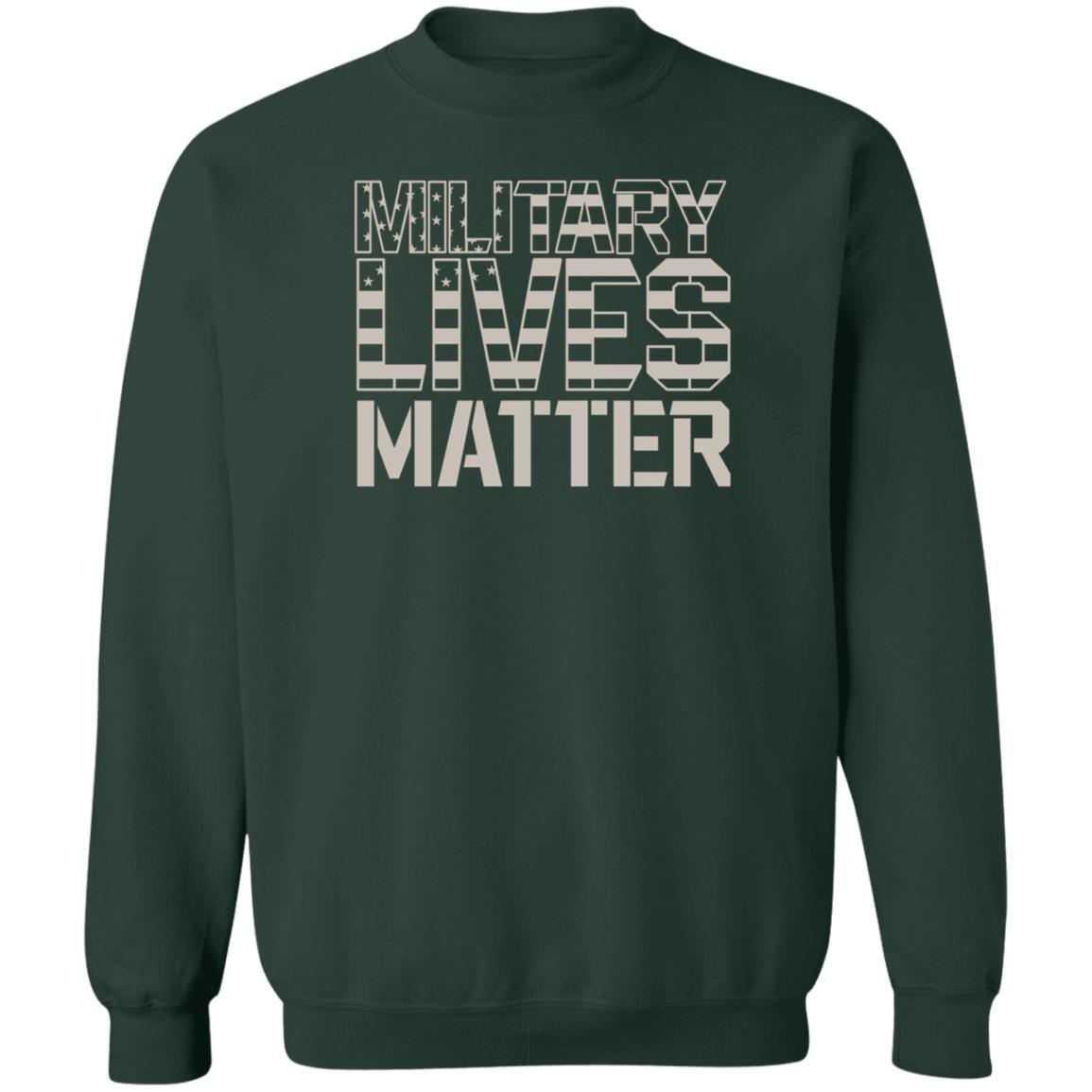 Military Lives Matter Long Sleeves T Shirt Brittany Aldean Military Lives Matter Shirt Hoodie Sweatshirt - Teechipus