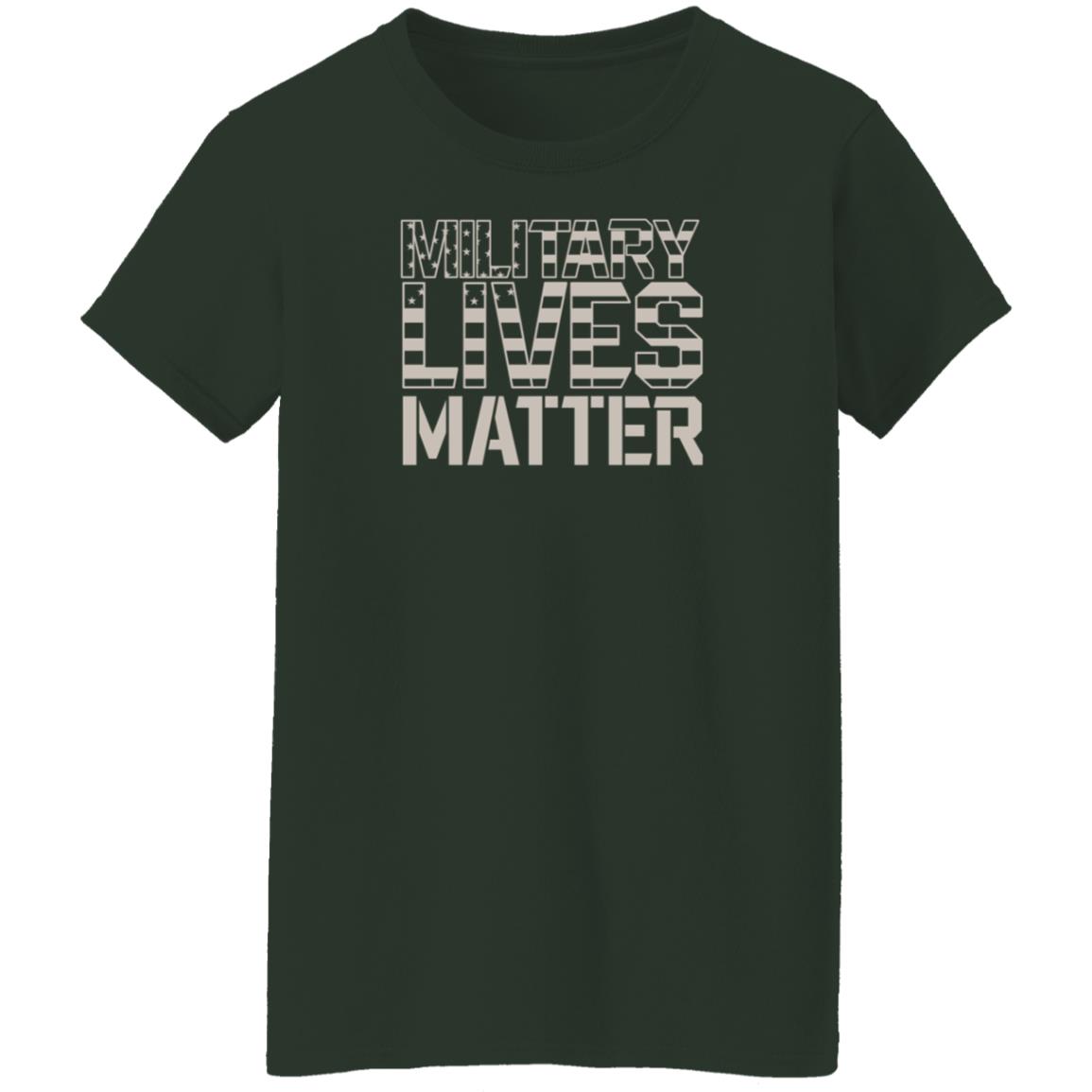 Military Lives Matter Long Sleeves T Shirt Brittany Aldean Military Lives Matter Shirt Hoodie Sweatshirt - Teechipus