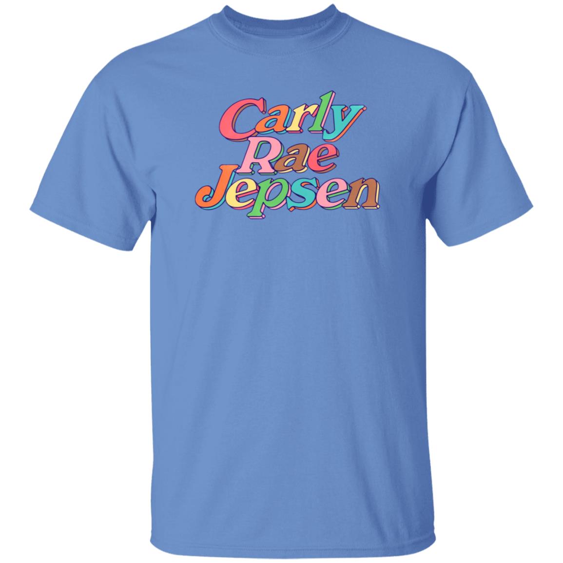Carly Rae Jepsen Merch Rainbow Crj Tee Pink Shirt - Teechipus