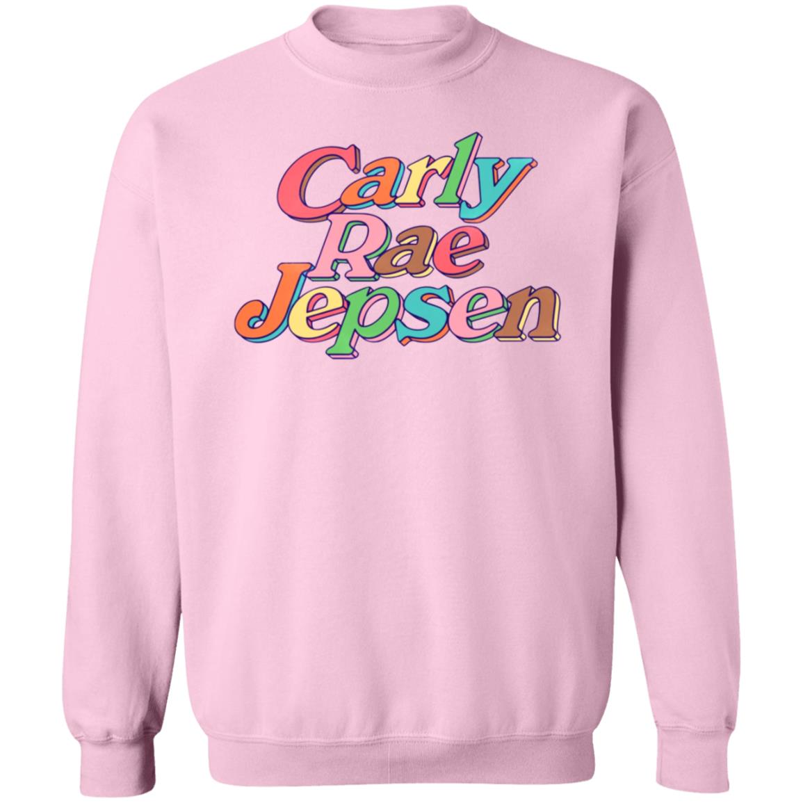 Carly Rae Jepsen Merch Rainbow Crj Tee Pink Shirt - Teechipus