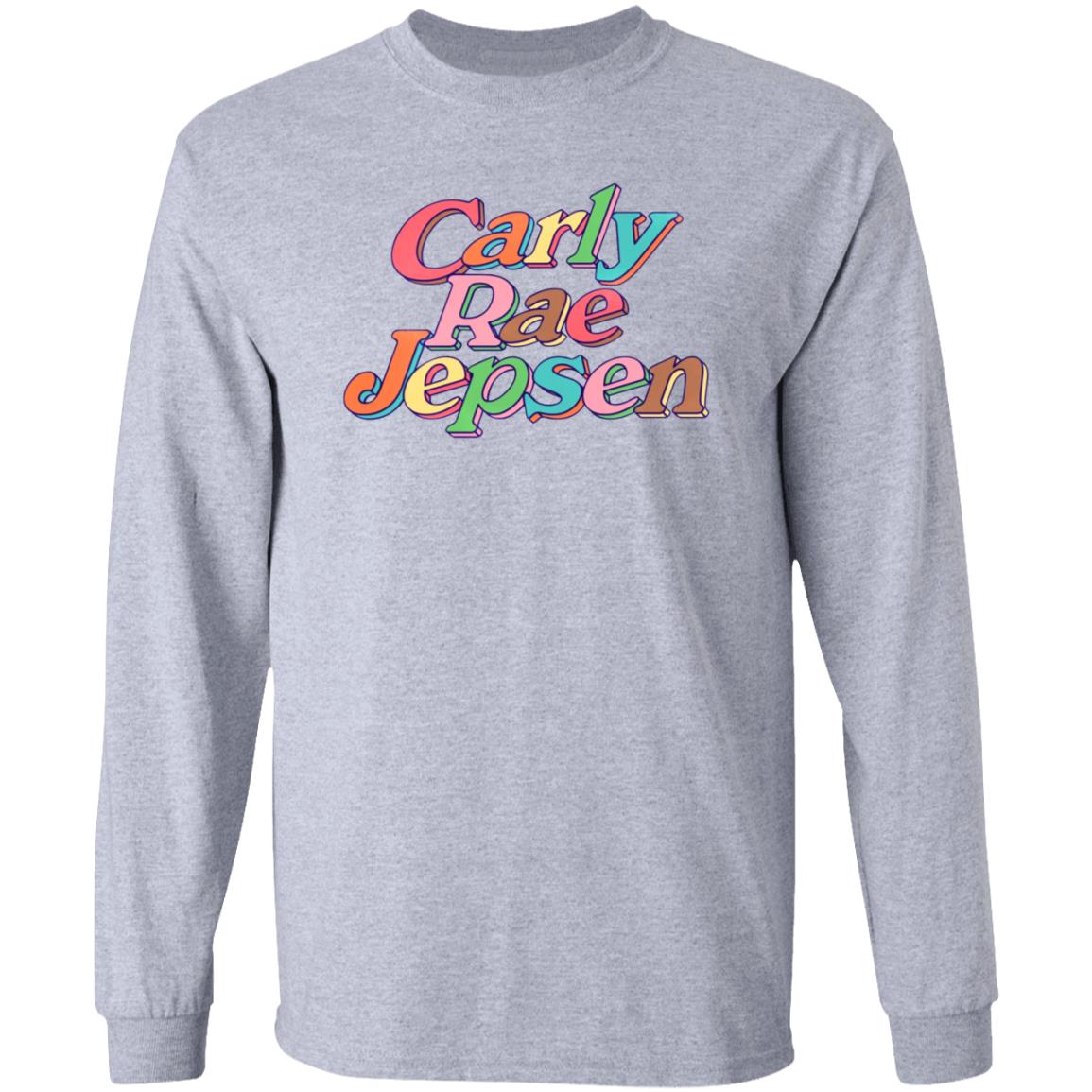 Carly Rae Jepsen Merch Rainbow Crj Tee Pink Shirt - Teechipus