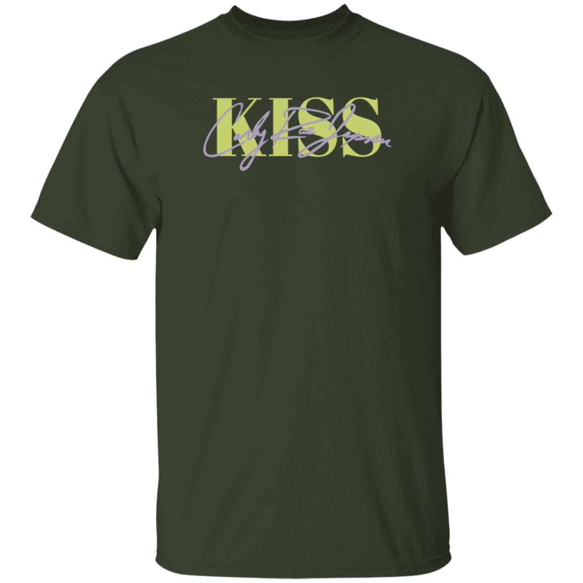 Carly Sleigh Jepsen Kiss Green Crewneck Carly Sleigh Jepsen Merch - Teechipus