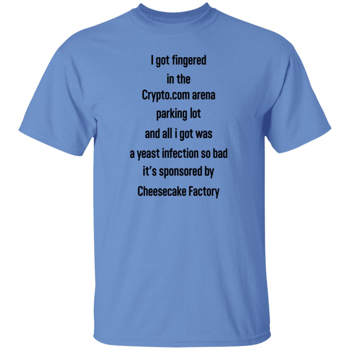 I Got Fingered In The Crypto Com Arena Parking Lot Shirt Hoodie Sweatshirt Hellocullen - Teechipus