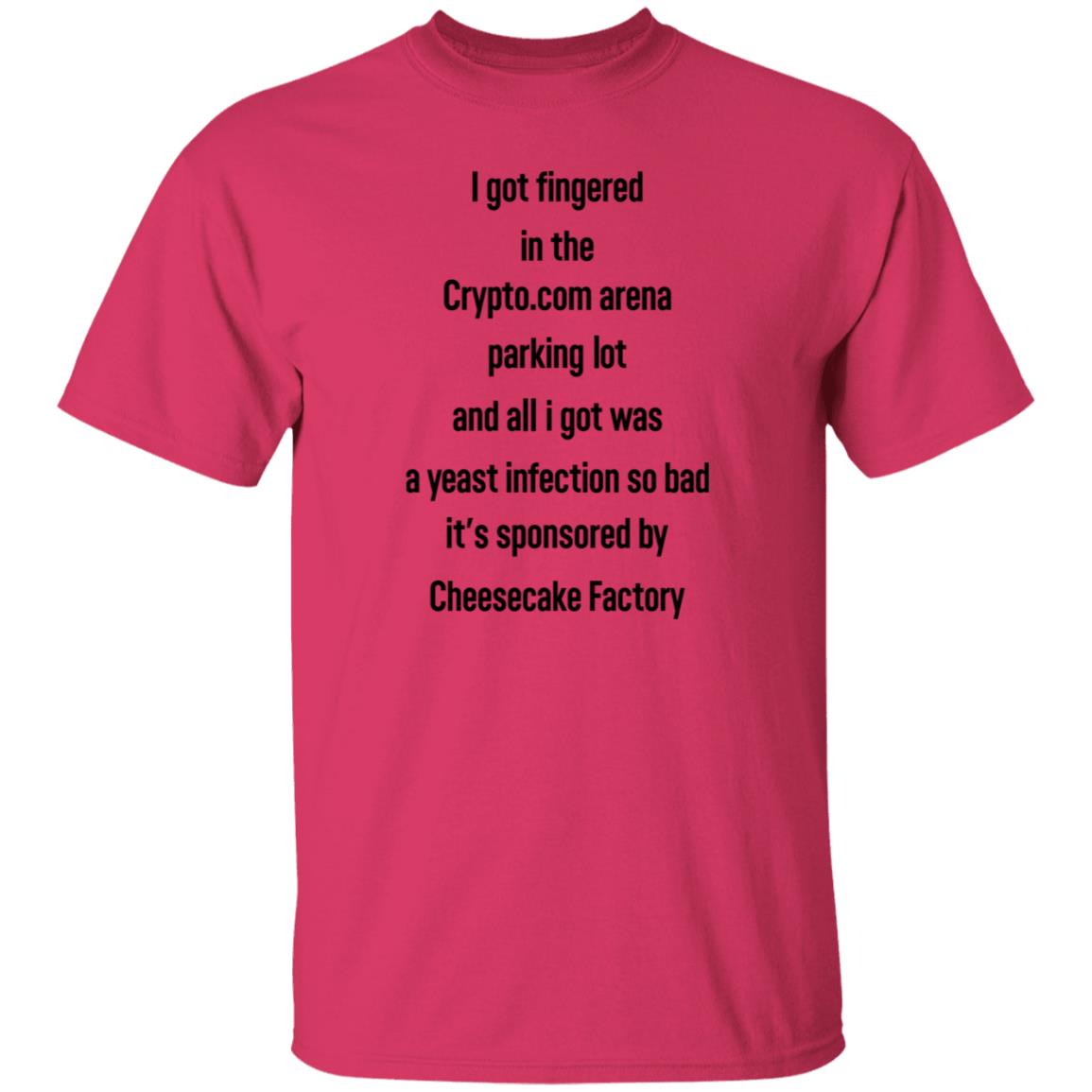 I Got Fingered In The Crypto Com Arena Parking Lot Shirt Hoodie Sweatshirt Hellocullen - Teechipus