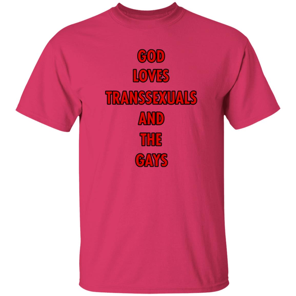 God Loves Transsexuals And The Gays Shirt Liv Agar - Teechipus