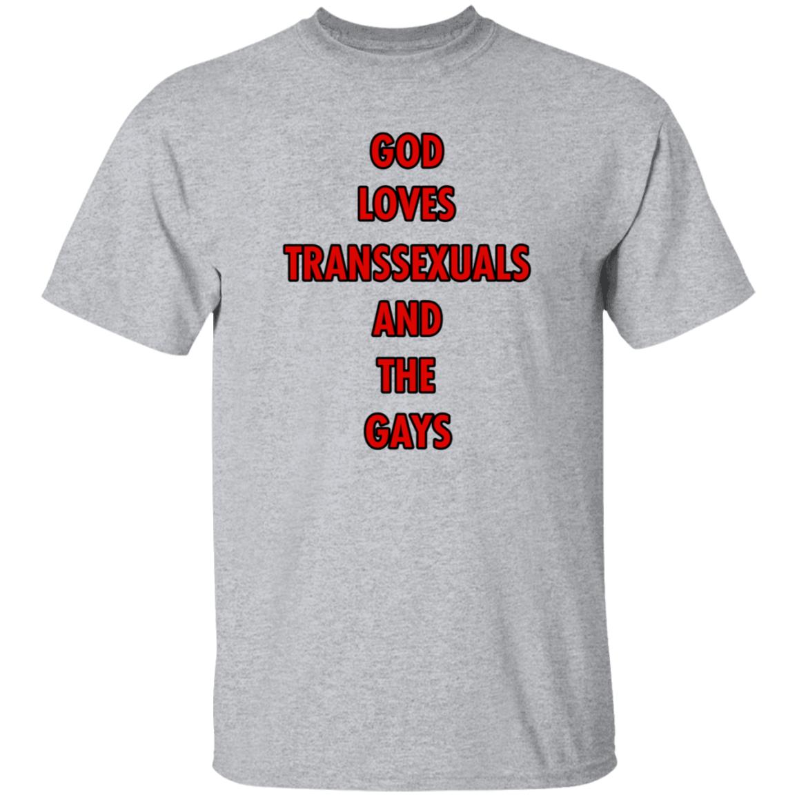 God Loves Transsexuals And The Gays Shirt Liv Agar - Teechipus