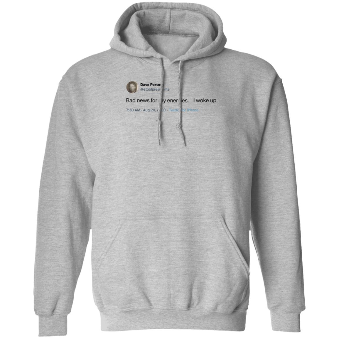 Barstool Sports Store Bad News Tee Shirt Hoodie Sweatshirt Dave Portnoy - Teechipus